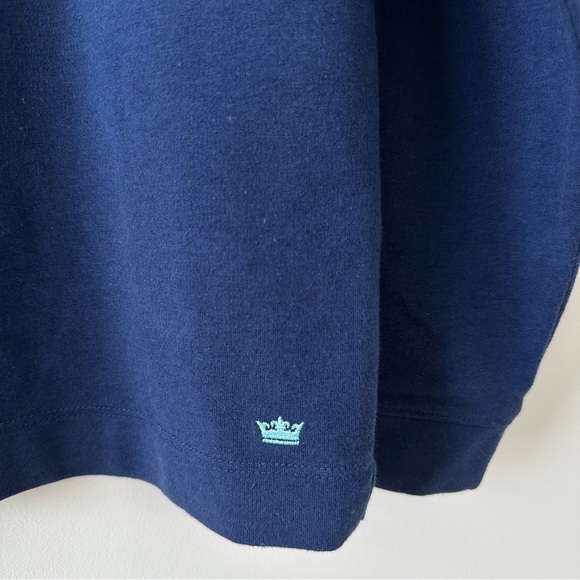 Peter Millar Quarter Zip Mens Small Sweater Sweatshirt Pima Cotton Modal Alpaca - Picture 7 of 14